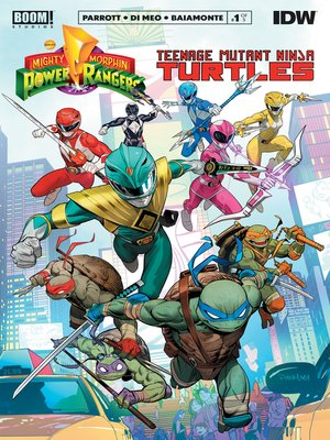cover image of Mighty Morphin Power Rangers/Teenage Mutant Ninja Turtles (2019), Issue 1